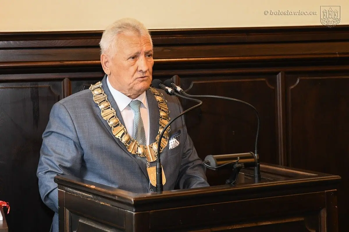 Uroczystość w Sali Rajców w bolesławieckim ratuszu