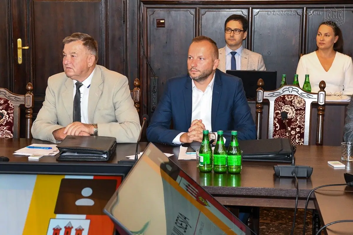 Uroczystość w Sali Rajców w bolesławieckim ratuszu