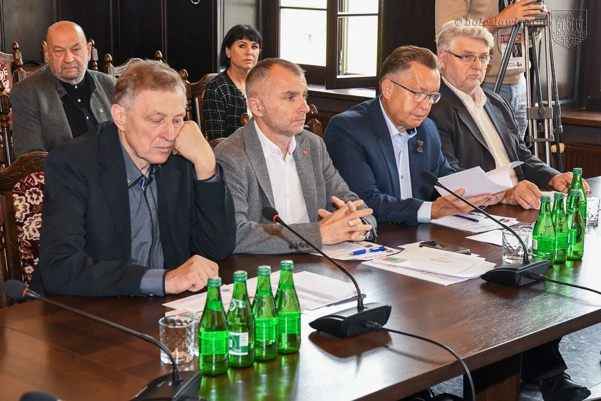 Uroczystość w Sali Rajców w bolesławieckim ratuszu