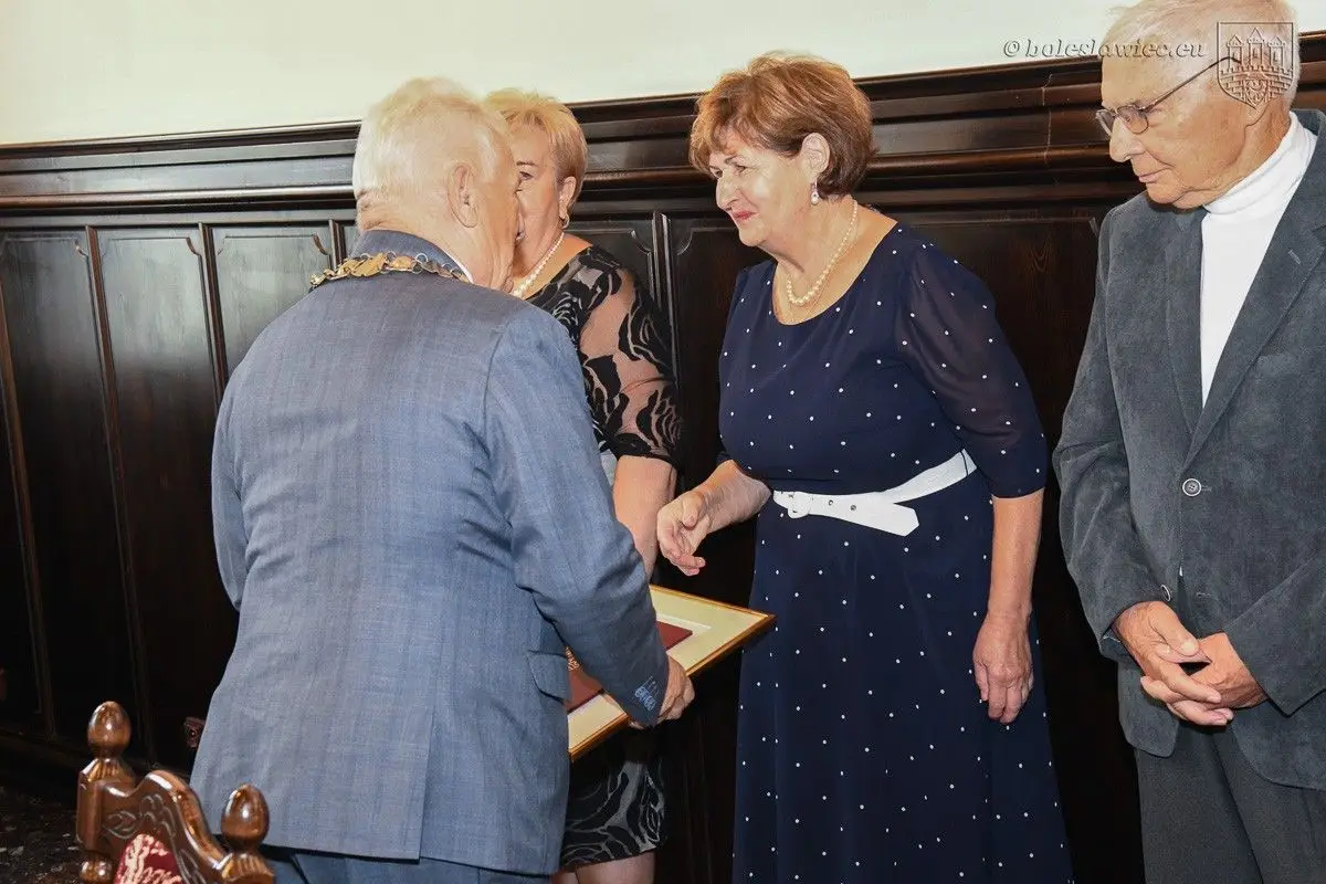 Uroczystość w Sali Rajców w bolesławieckim ratuszu