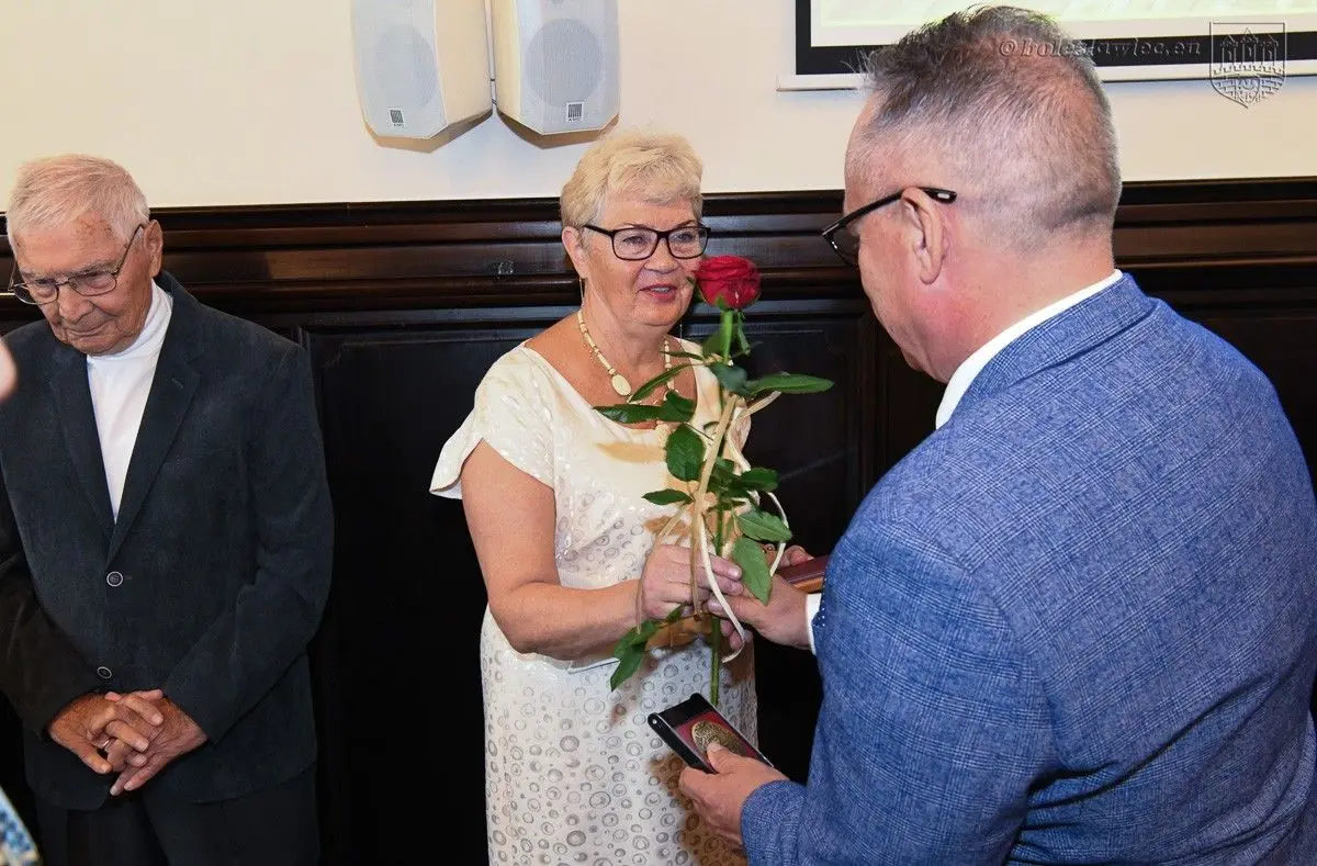 Uroczystość w Sali Rajców w bolesławieckim ratuszu