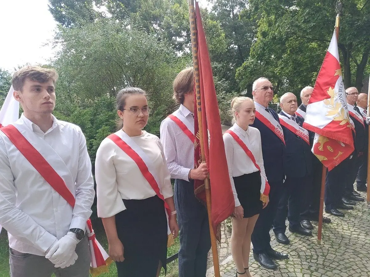 Uroczystość upamiętniająca rocznicę wybuchu II wojny światowej