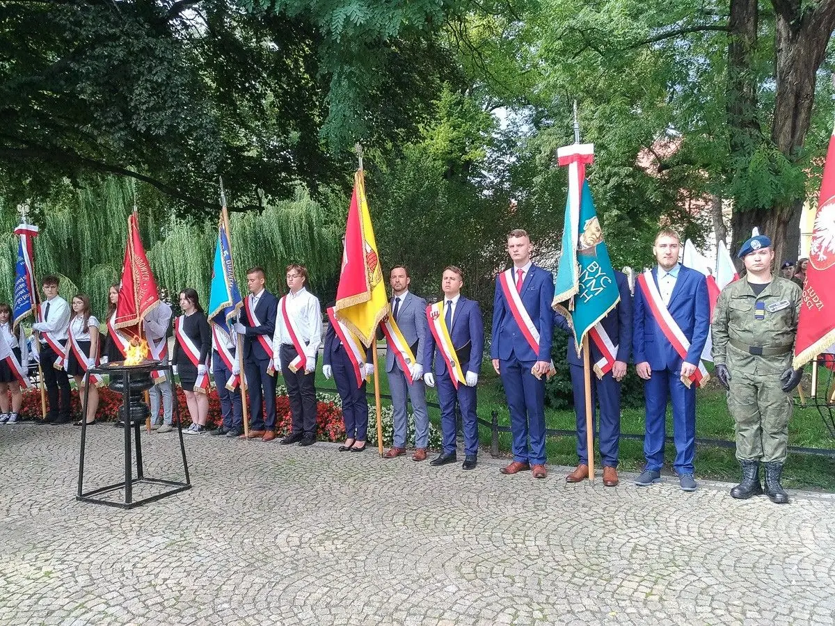 Uroczystość upamiętniająca rocznicę wybuchu II wojny światowej