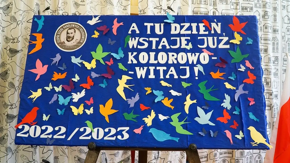 Uroczystość w Zespole Szkół Handlowych i Usługowych