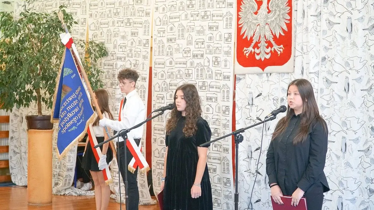 Uroczystość w Zespole Szkół Handlowych i Usługowych