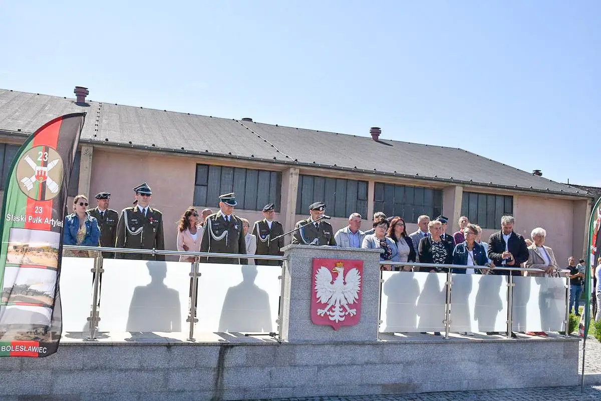 Przysięga elewów w Bolesławcu