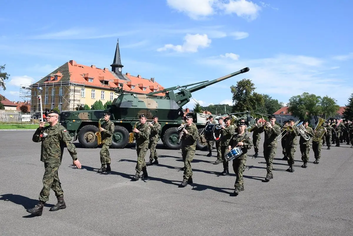 Przysięga elewów w Bolesławcu