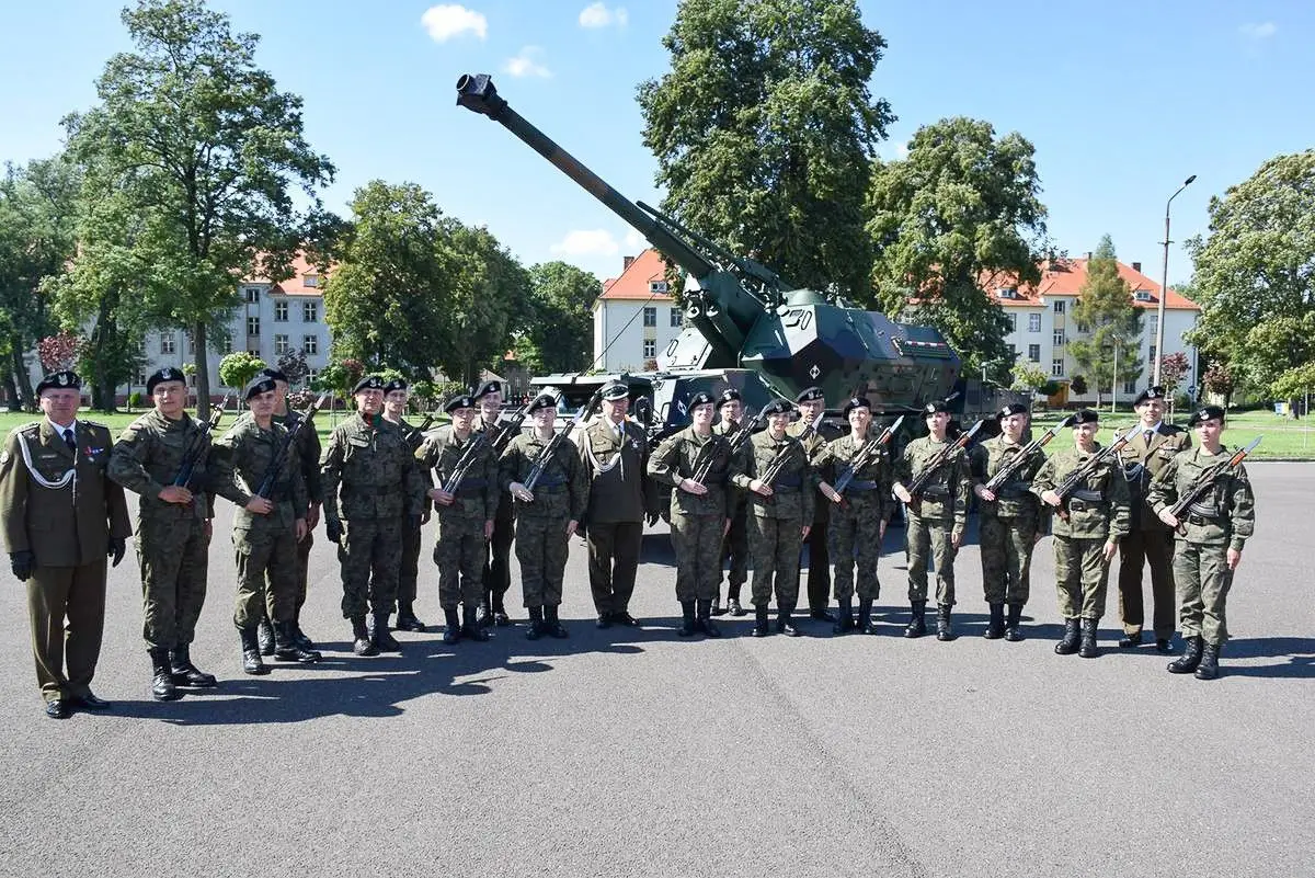 Przysięga elewów w Bolesławcu