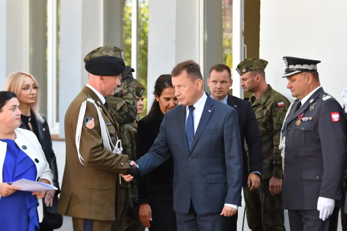 Uroczystość upamiętniająca śp. por. Łukasza Kurowskiego