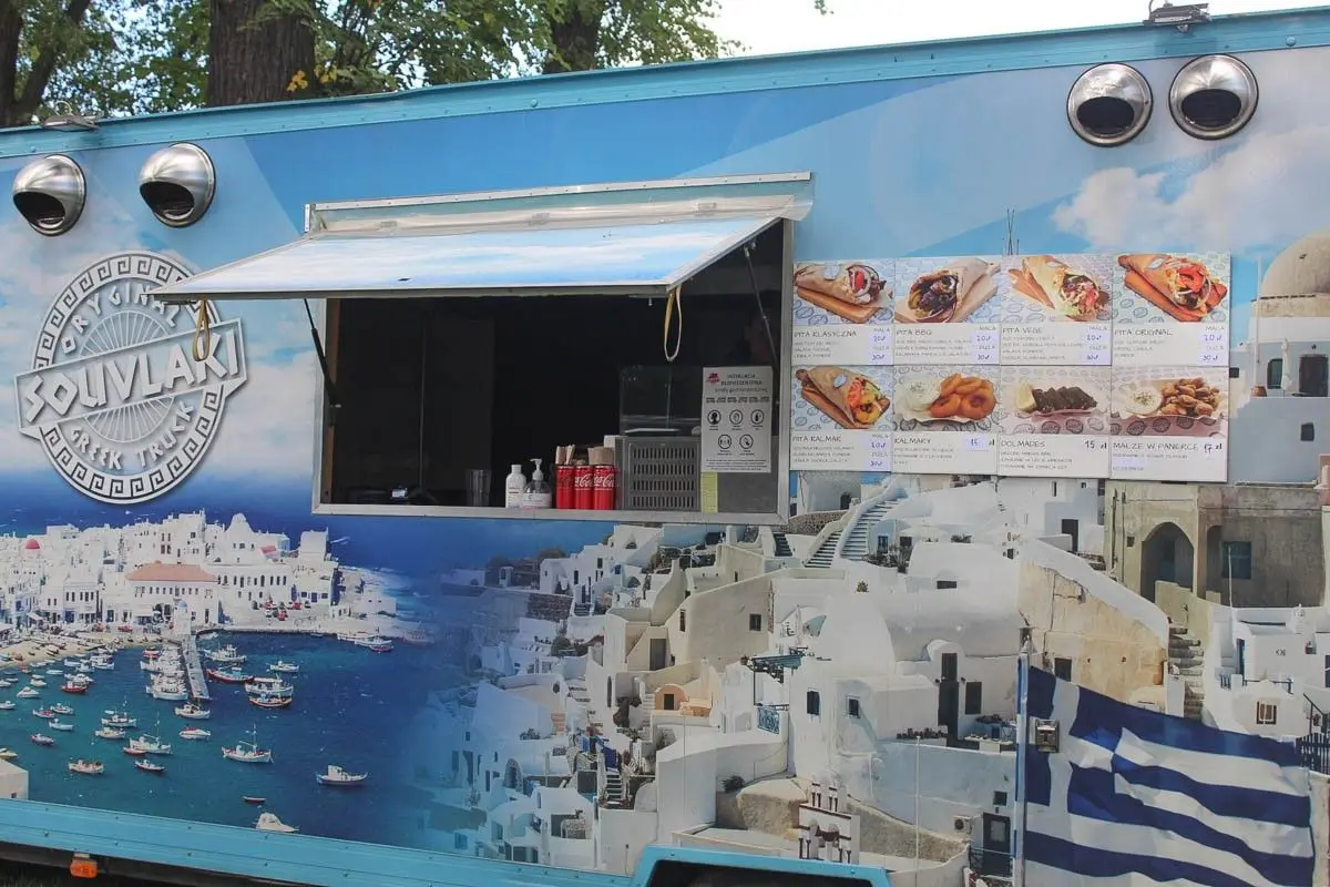 Food Trucki w parku Bonina w Bolesławcu