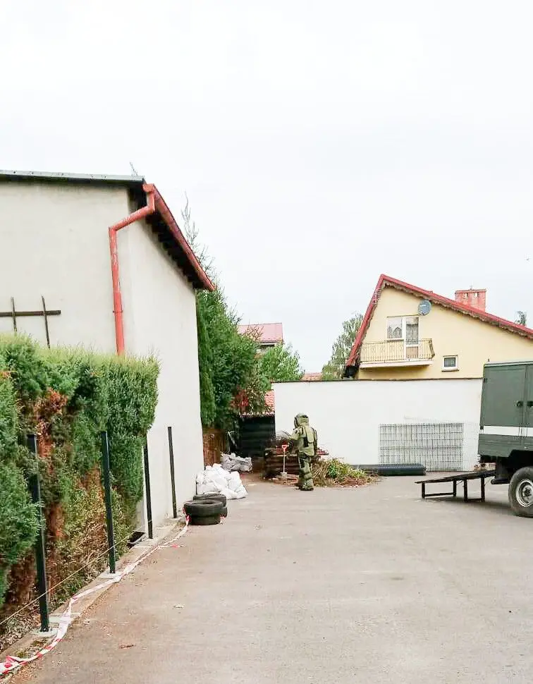 Akcja saperów w Nowogrodźcu