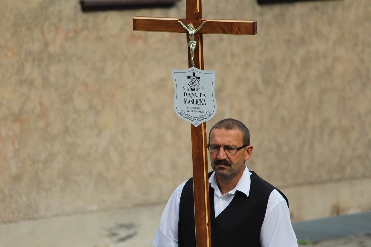 Ostatnie pożegnanie Danuty Maślickiej