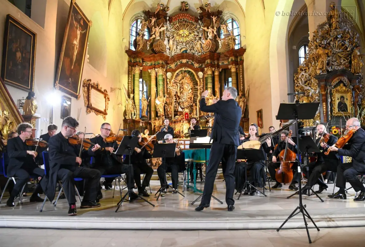 Koncert Wratislavia Cantans w bazylice w Bolesławcu