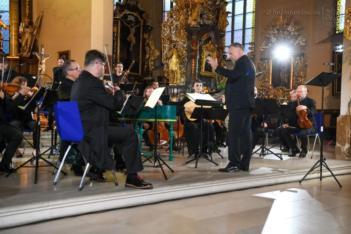 Koncert Wratislavia Cantans w bazylice w Bolesławcu