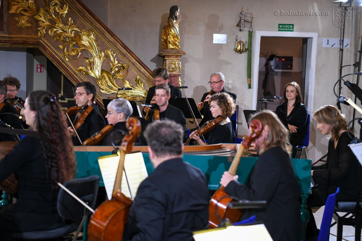 Koncert Wratislavia Cantans w bazylice w Bolesławcu