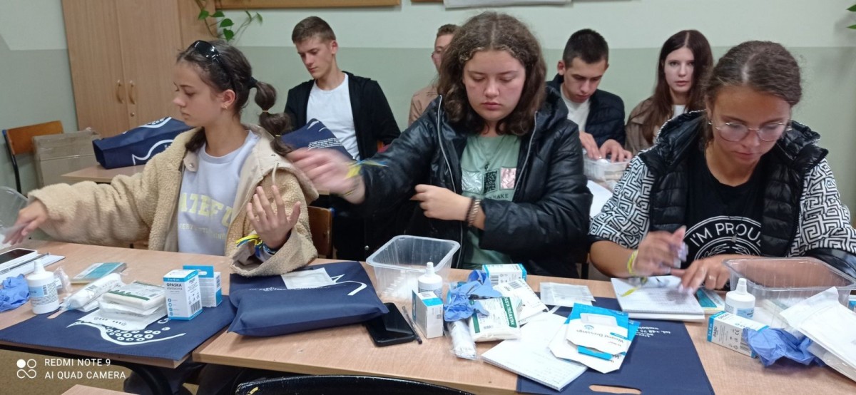 „Czy potrafisz ratować życie”. Kolejny polsko-ukraiński projekt w ZSOiZ w Bolesławcu