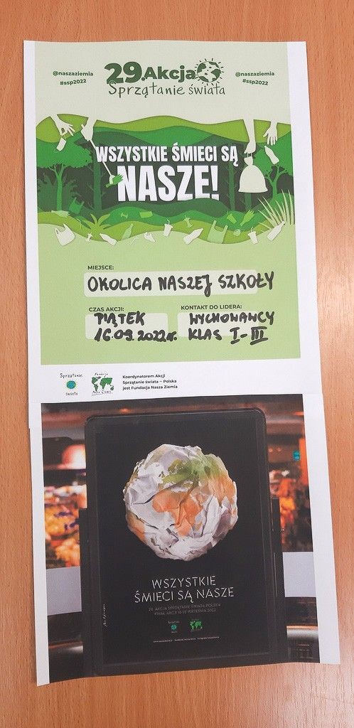 Akcja uczniów z ZSP Ocice