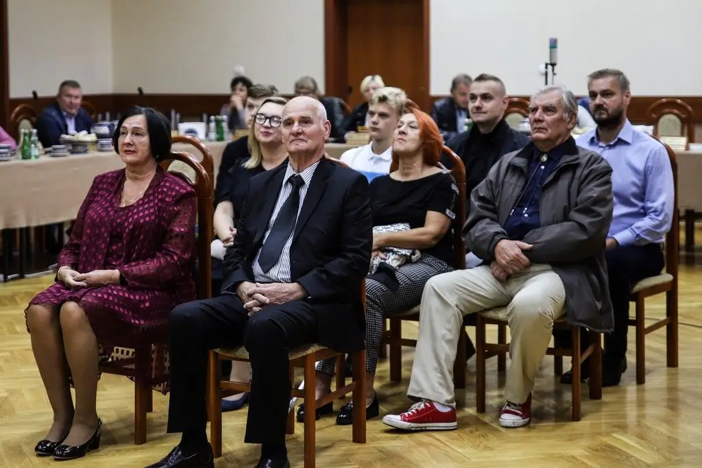 Uroczystość na sesji Rady Gminy Bolesławiec