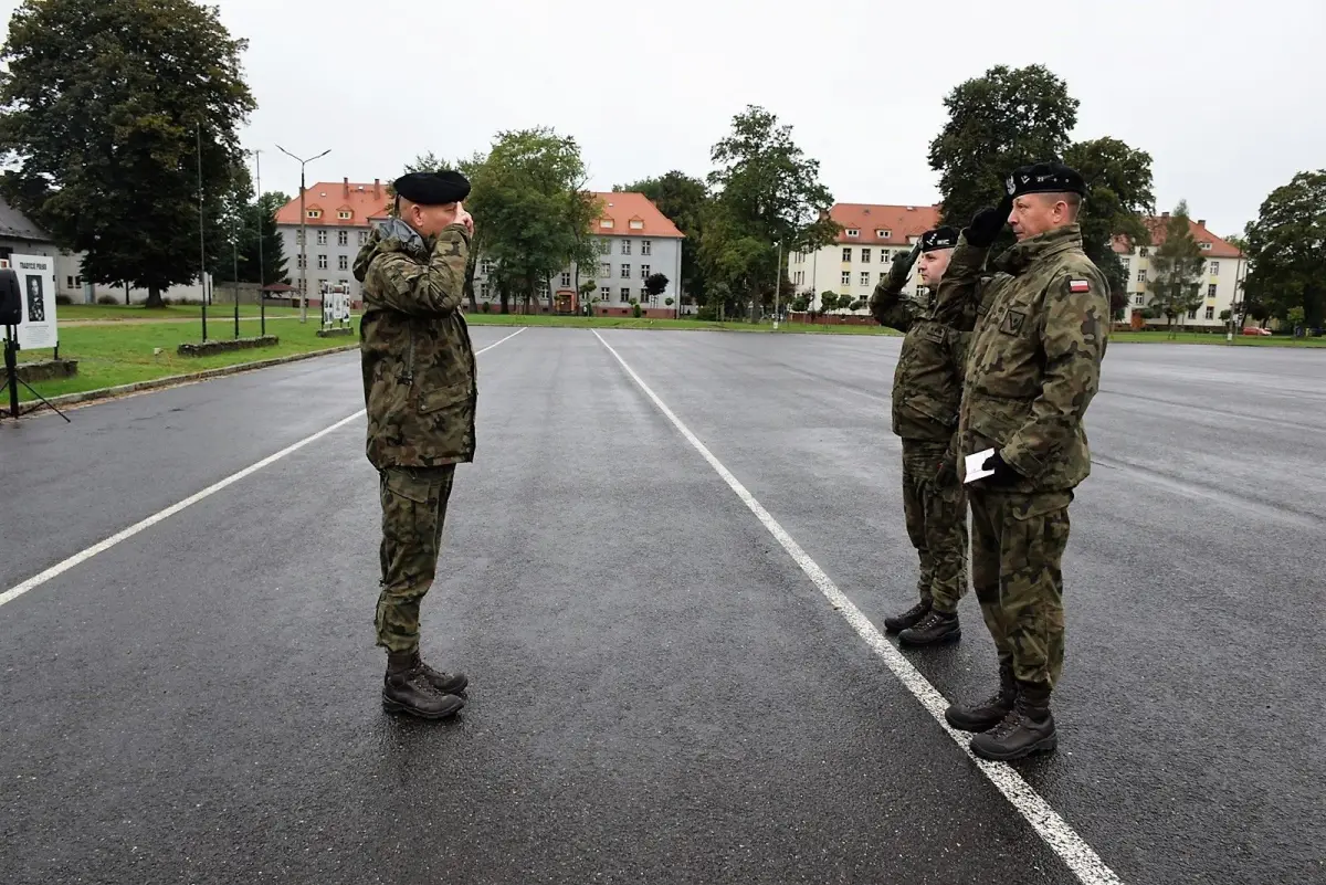 Zbiórka w 23 Śląskim Pułku Artylerii w Bolesławcu