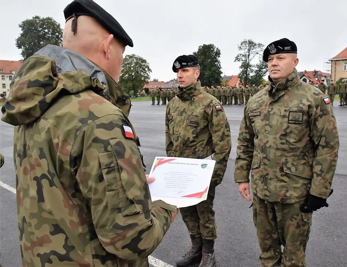 Zbiórka w 23 Śląskim Pułku Artylerii w Bolesławcu