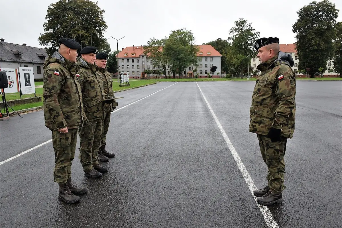 Zbiórka w 23 Śląskim Pułku Artylerii w Bolesławcu