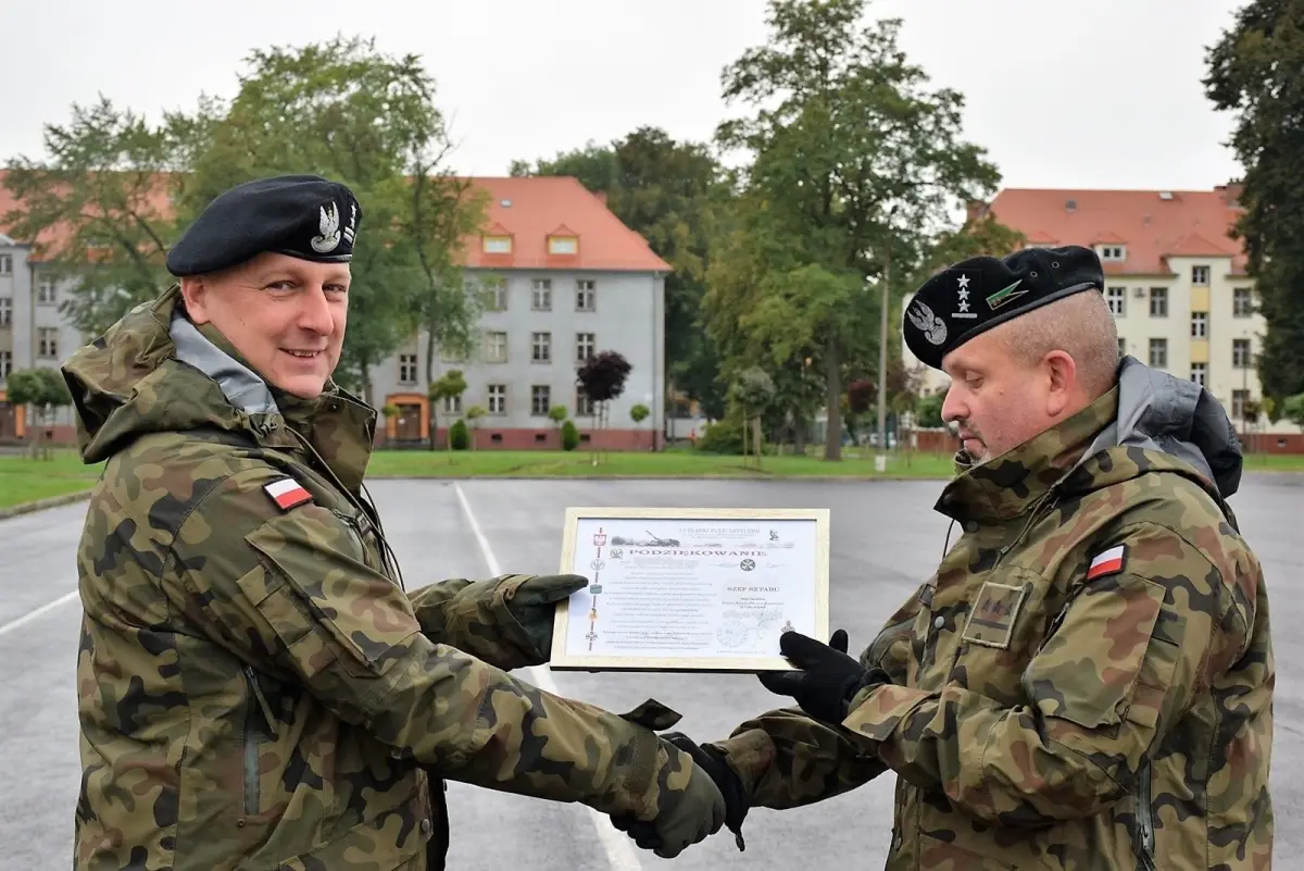 Zbiórka w 23 Śląskim Pułku Artylerii w Bolesławcu