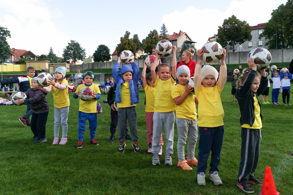 Ponad 200 przedszkolaków wzięło udział w VII Bolesławieckiej Przedszkoliadzie Piłkarskiej