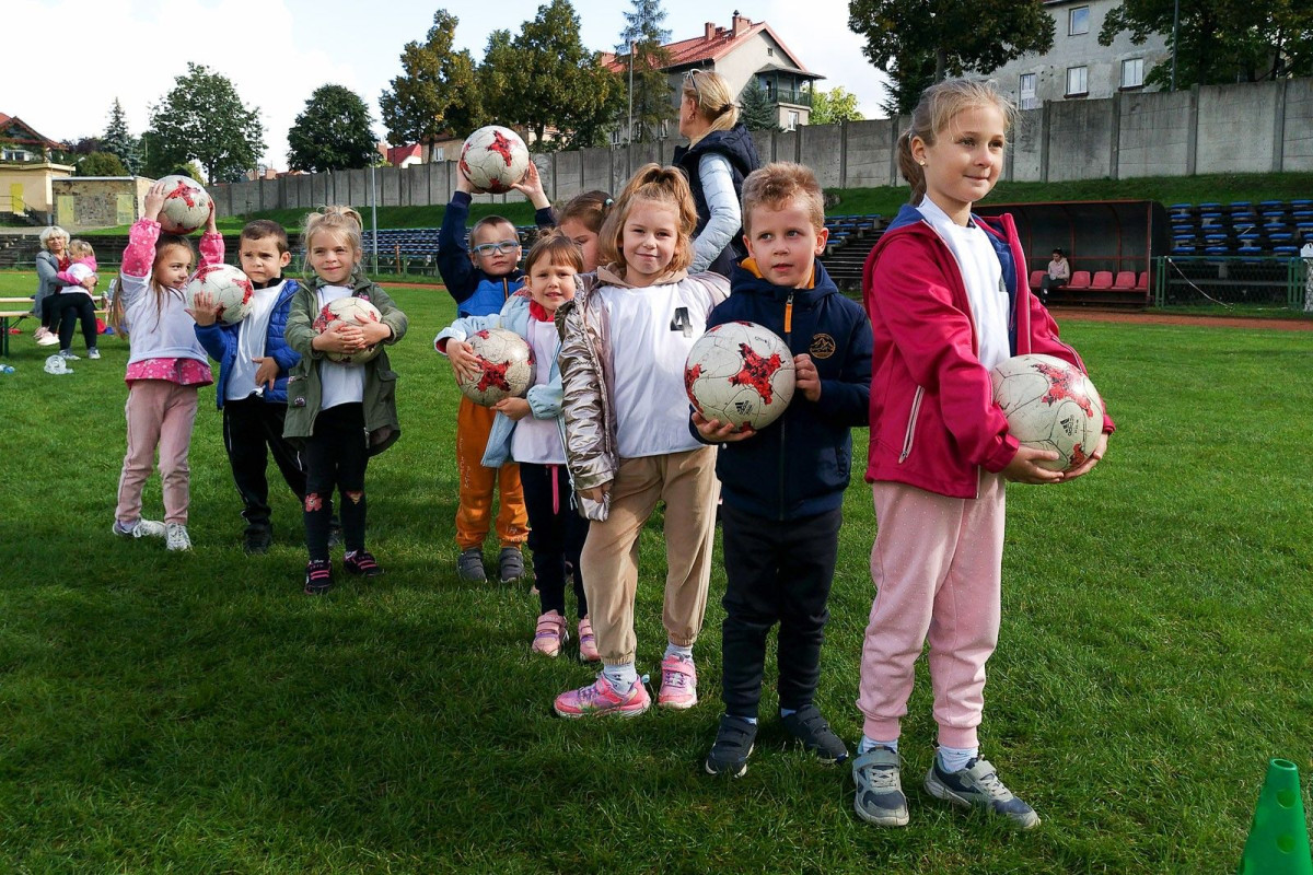Ponad 200 przedszkolaków wzięło udział w VII Bolesławieckiej Przedszkoliadzie Piłkarskiej