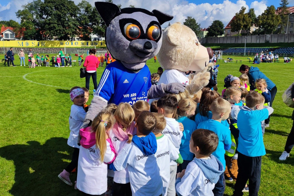 Ponad 200 przedszkolaków wzięło udział w VII Bolesławieckiej Przedszkoliadzie Piłkarskiej