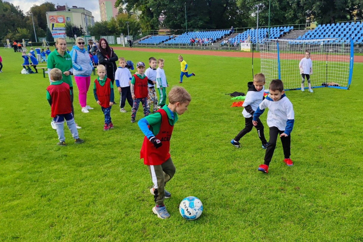 Ponad 200 przedszkolaków wzięło udział w VII Bolesławieckiej Przedszkoliadzie Piłkarskiej