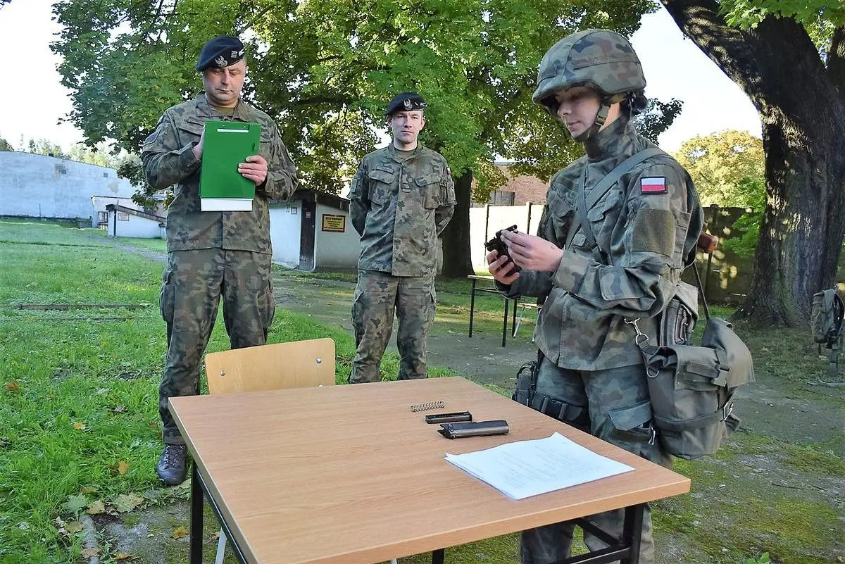 Żołnierze Legii Akademickiej już po szkoleniu