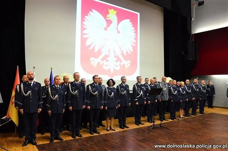 Policyjna uroczystość we Wrocławiu