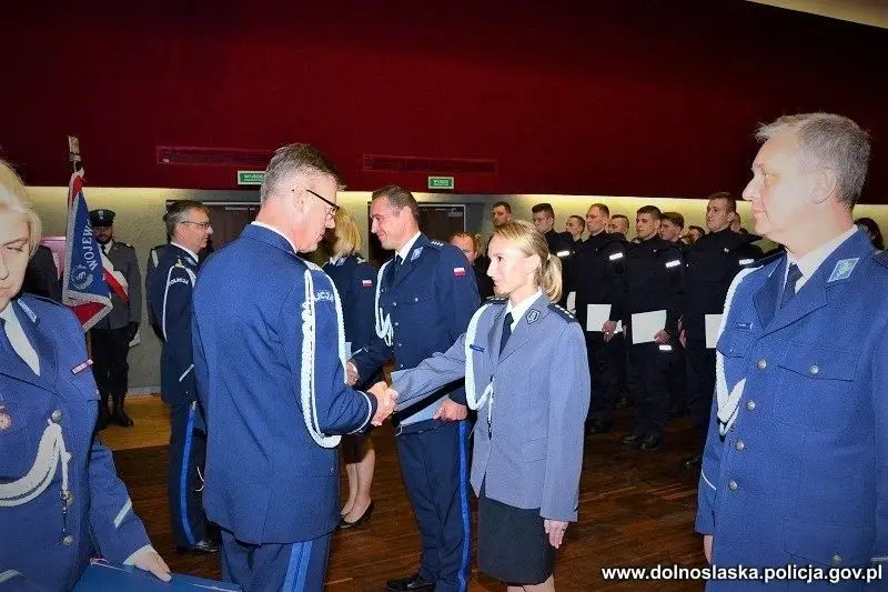 Поліцейська церемонія у Вроцлаві
