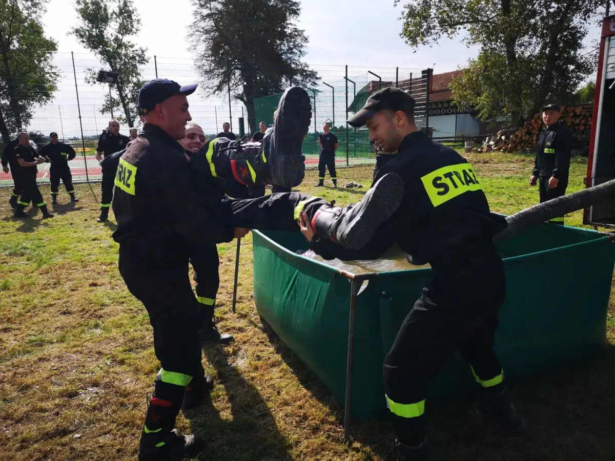 Zawody strażackie w gminie Gromadka