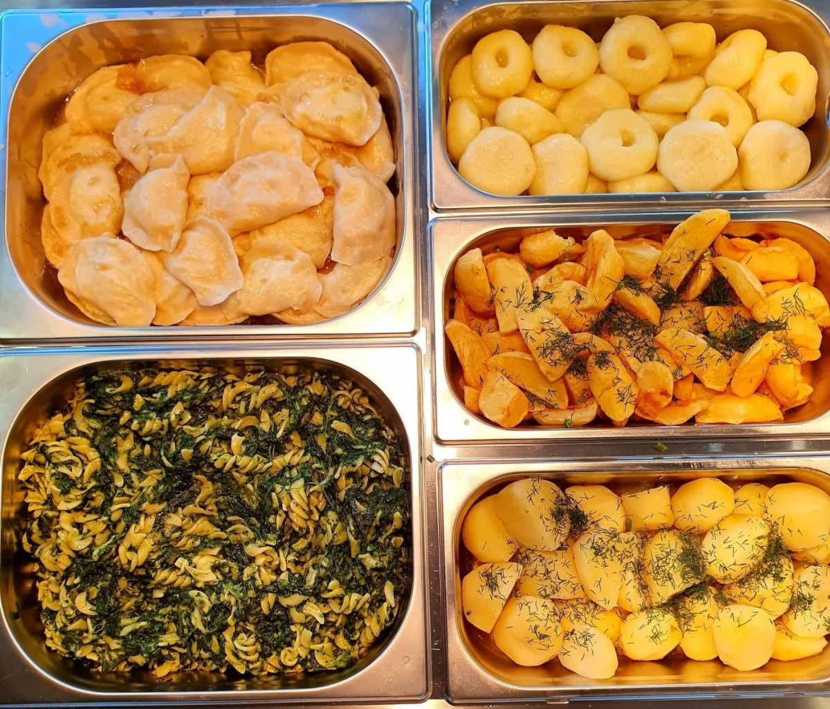 Dania na wagę. Restauracja Zielony Dom