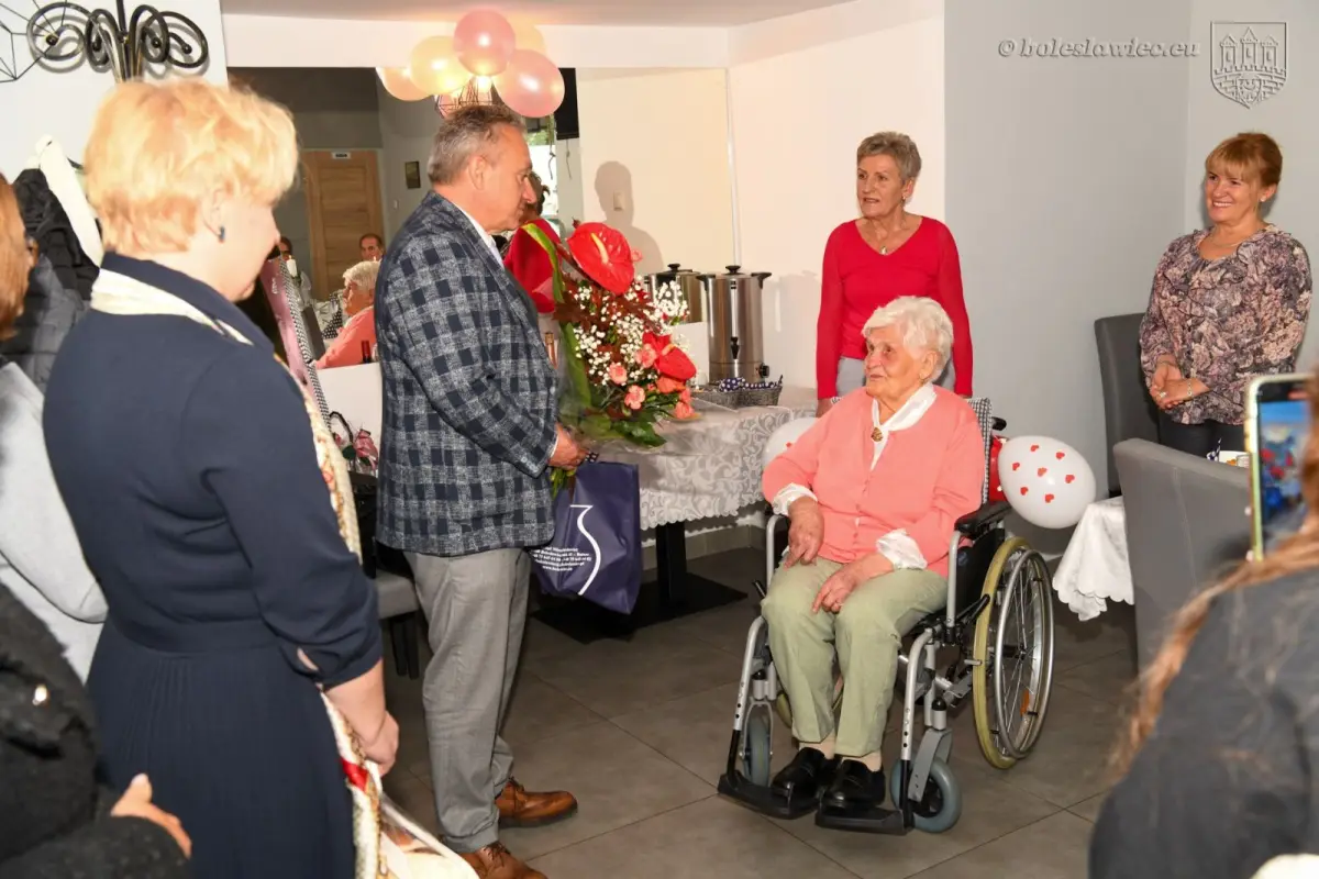 Janina Wiśniewska z Bolesławca świętowała 100-lecie urodzin