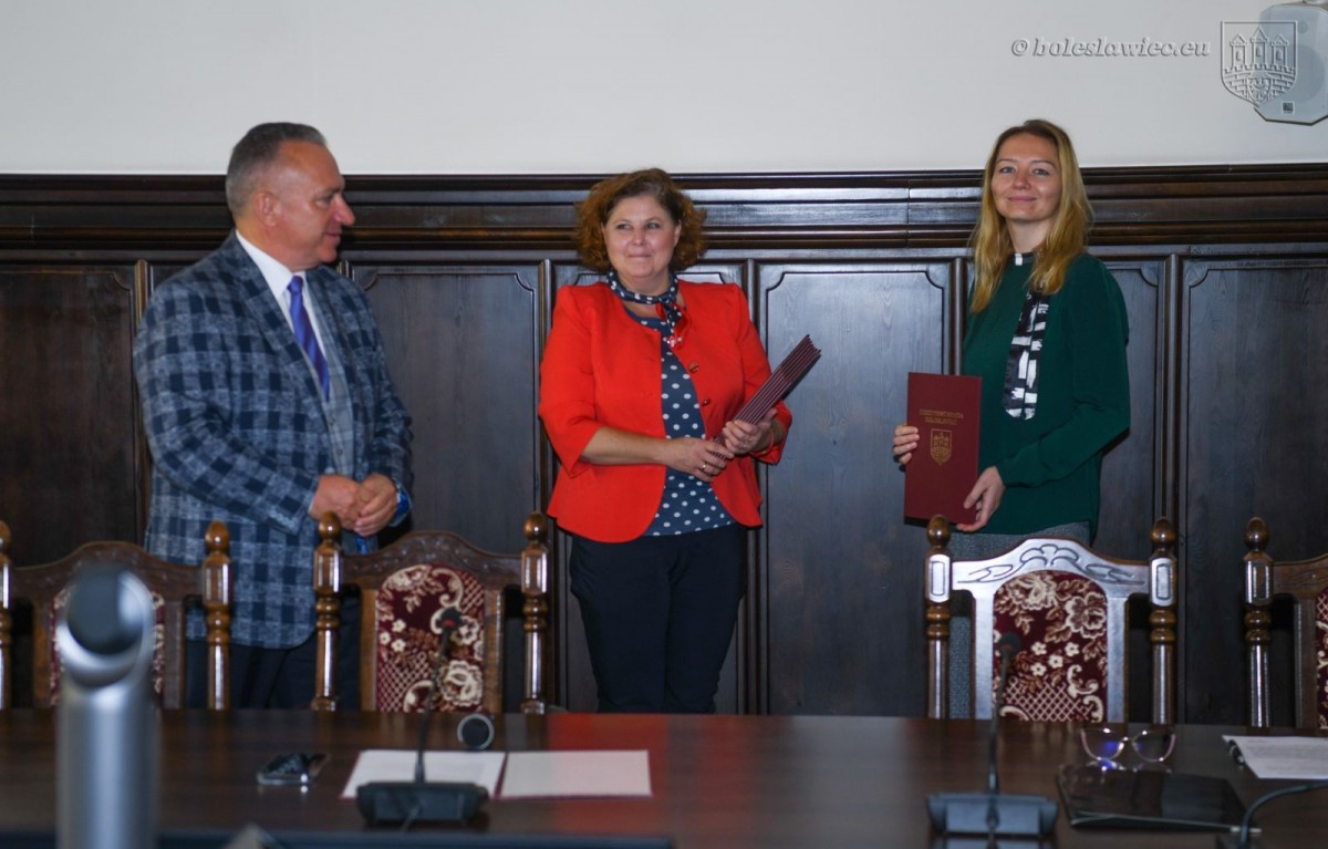 Uroczystość w Sali Rajców w Bolesławcu