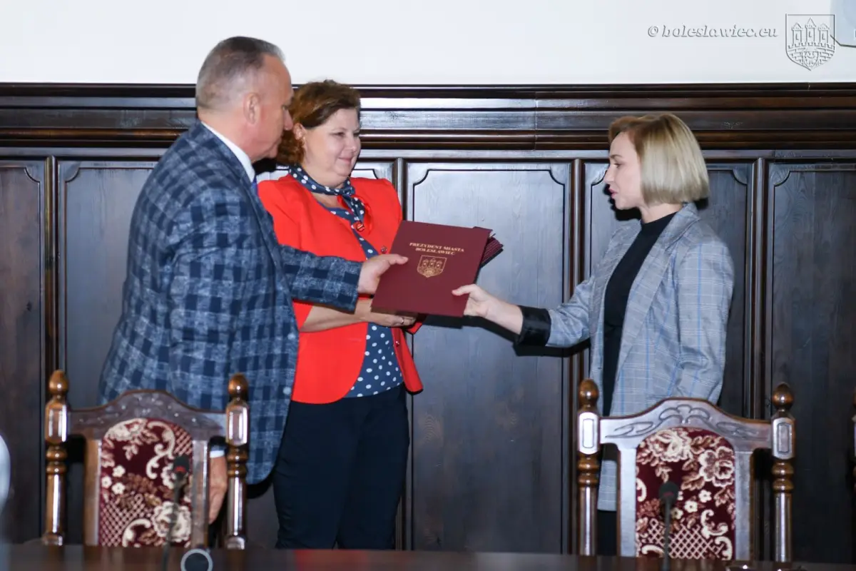 Uroczystość w Sali Rajców w Bolesławcu