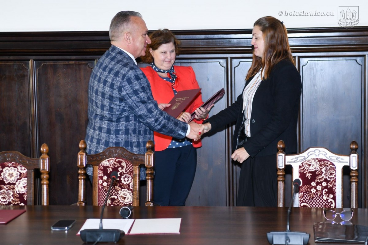 Uroczystość w Sali Rajców w Bolesławcu