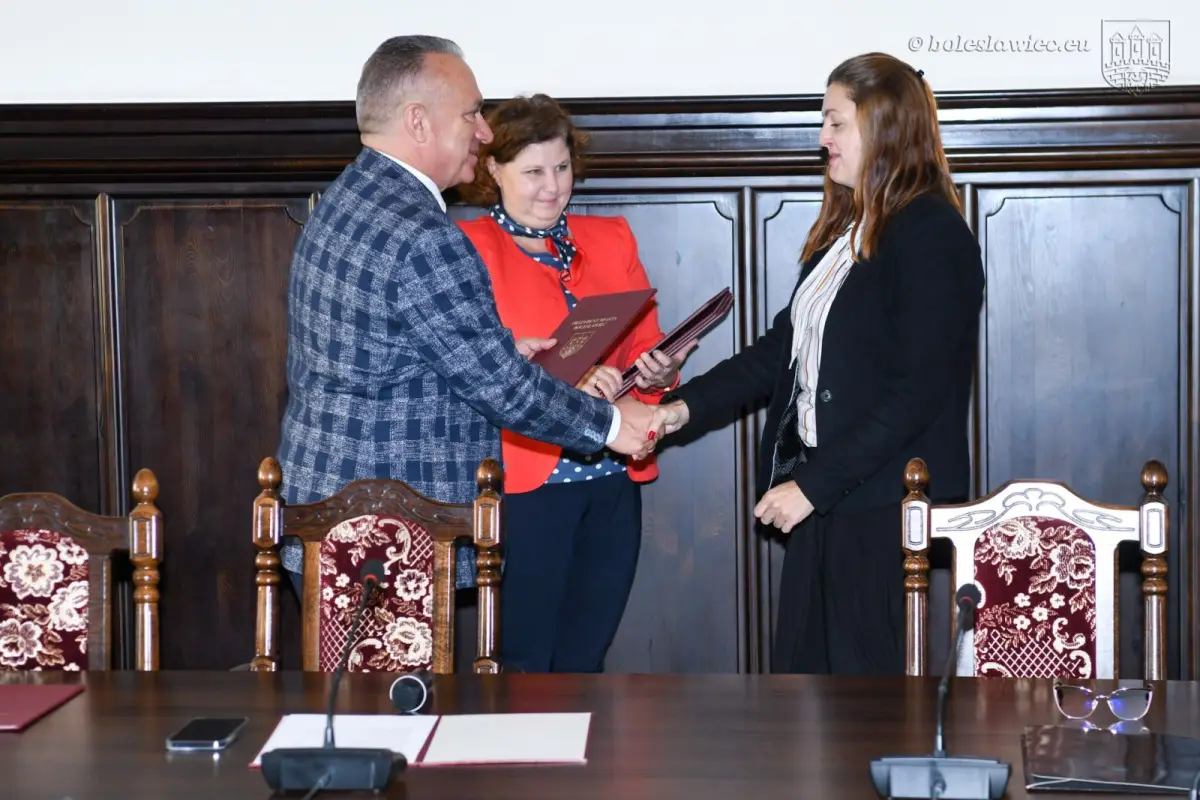 Uroczystość w Sali Rajców w Bolesławcu