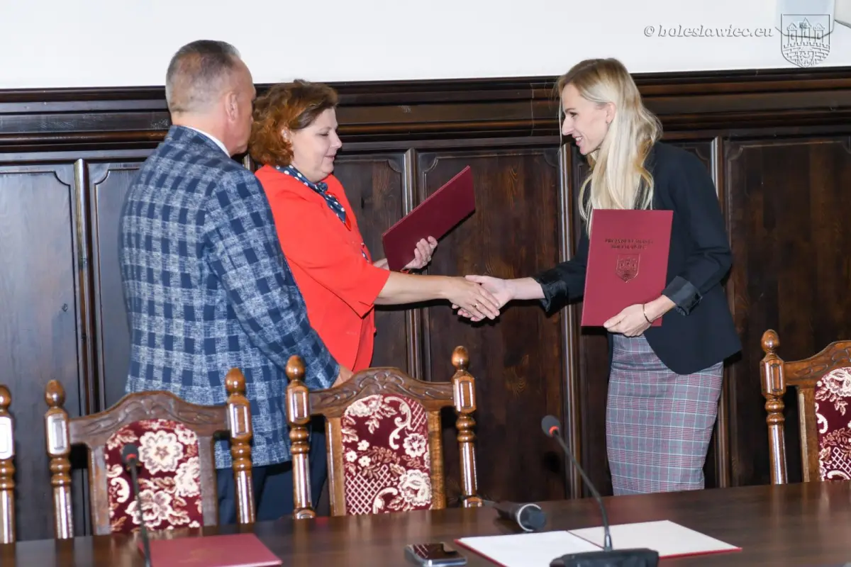 Uroczystość w Sali Rajców w Bolesławcu
