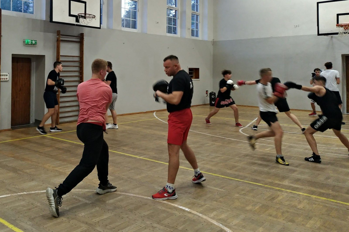 Kuba na treningu bokserskim u Roberta Tomczyka