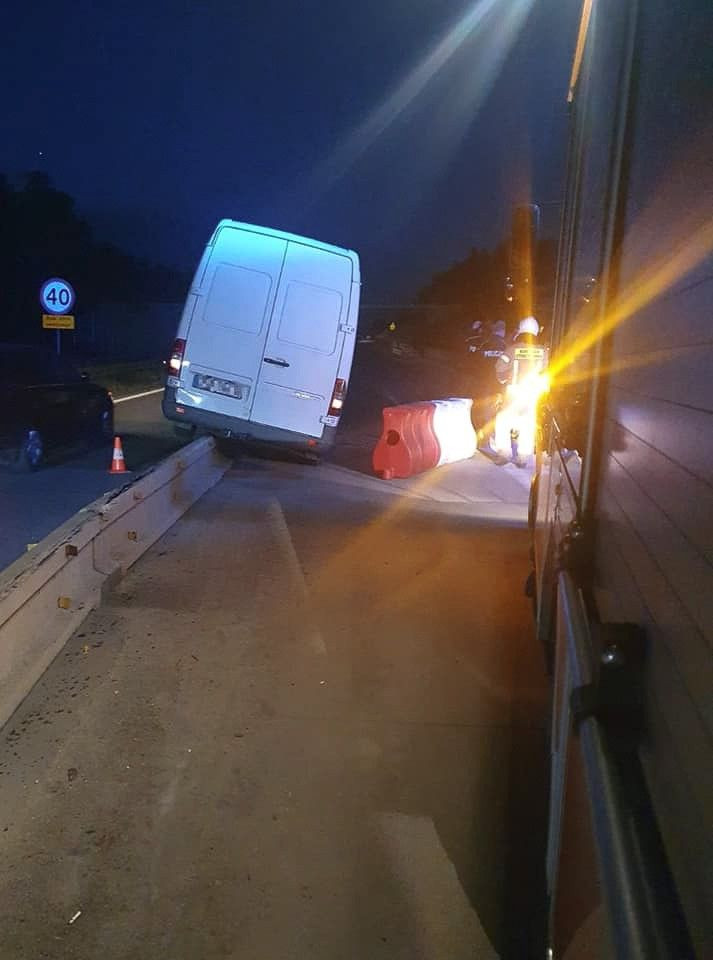 Akcja służb na A18