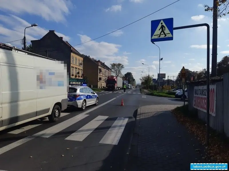 Śmiertelny wypadek w Lubaniu