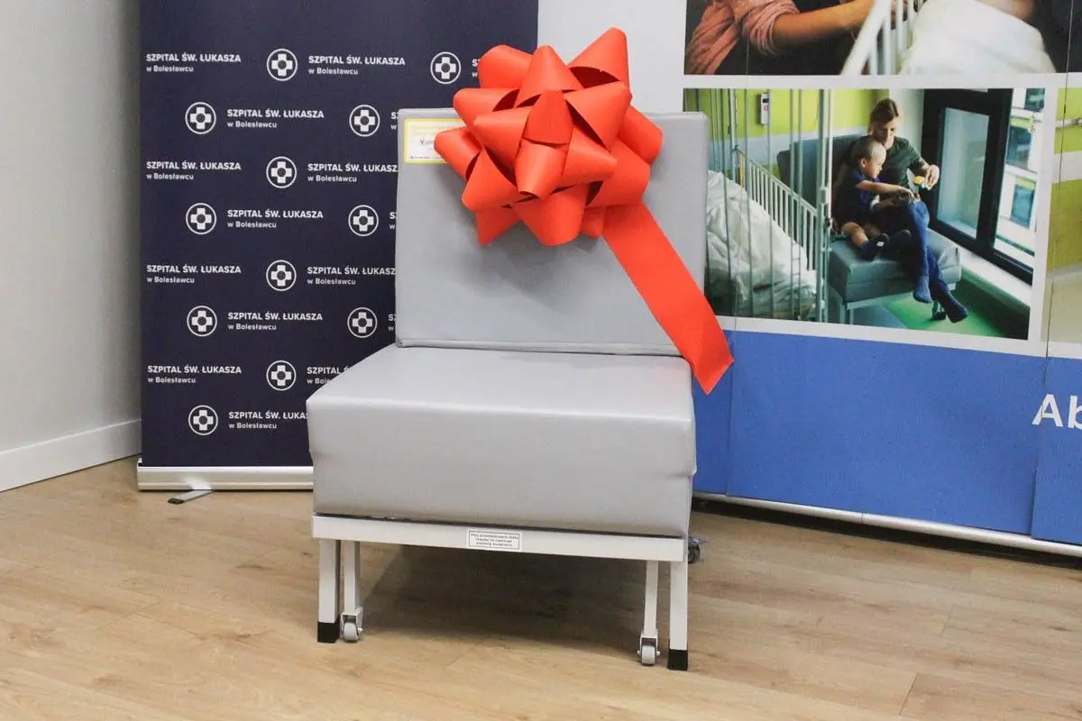 Nowe łóżka na oddziale pediatrycznym Szpitala św. Łukasza