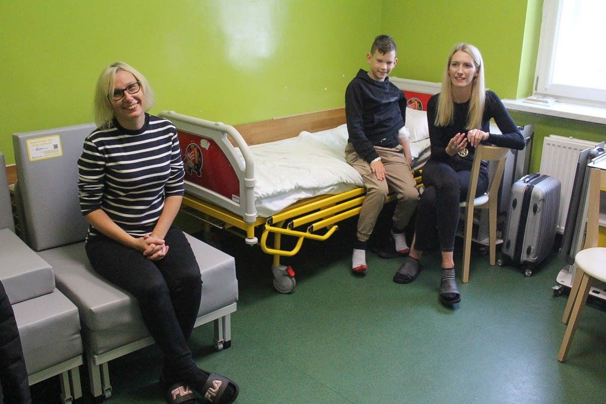 Nowe łóżka na oddziale pediatrycznym Szpitala św. Łukasza