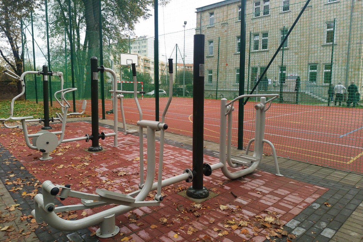 Świetlica i jej otoczenie w szpitalu wojewódzkim