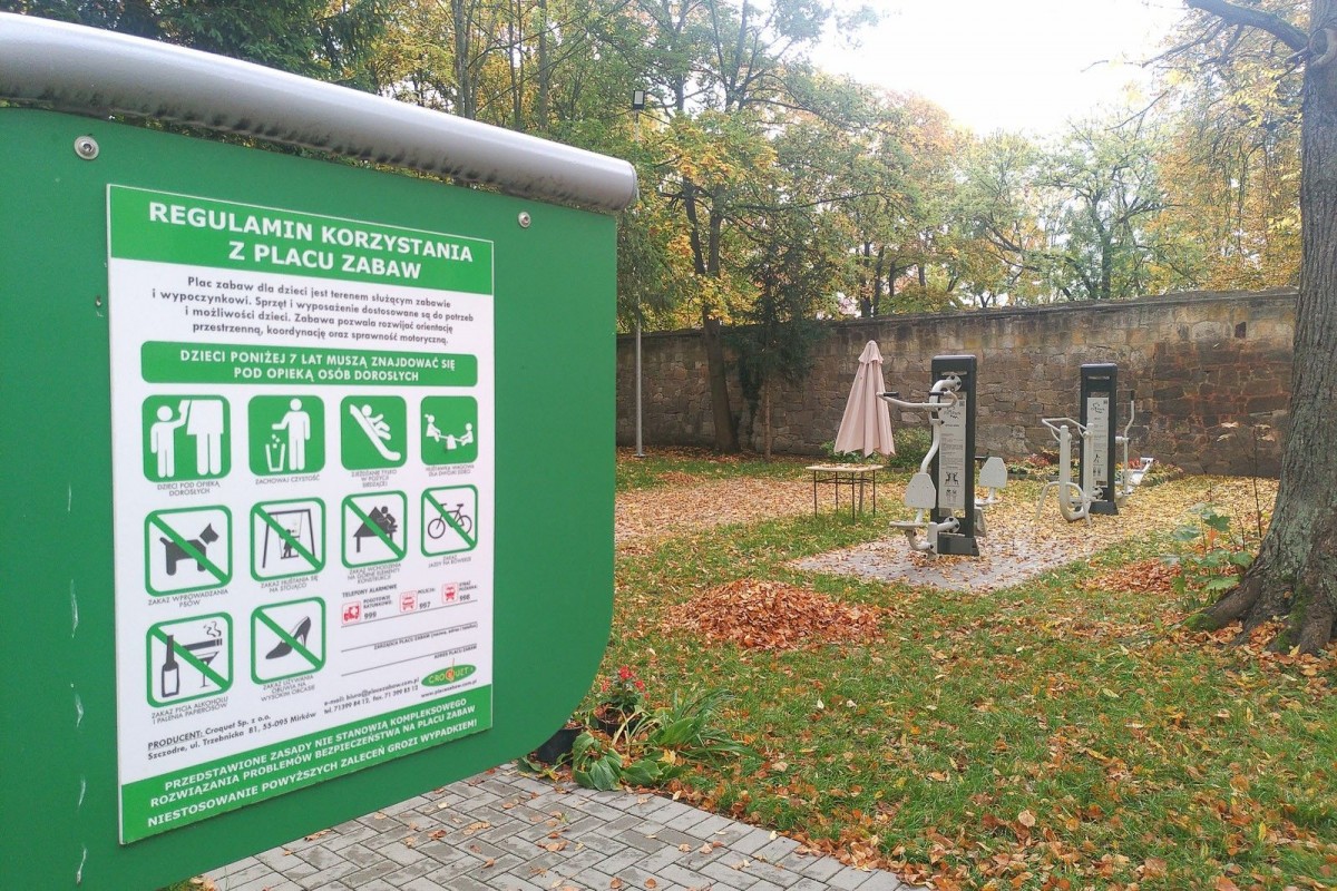 Świetlica i jej otoczenie w szpitalu wojewódzkim