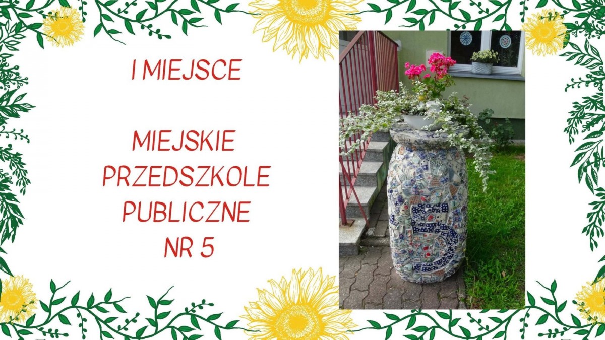 Wyniki konkursu „Bolesławiec w kwiatach” – prezentacja