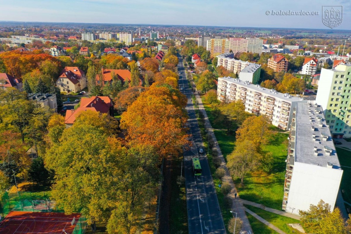 Jesienny spacer po Bolesławcu